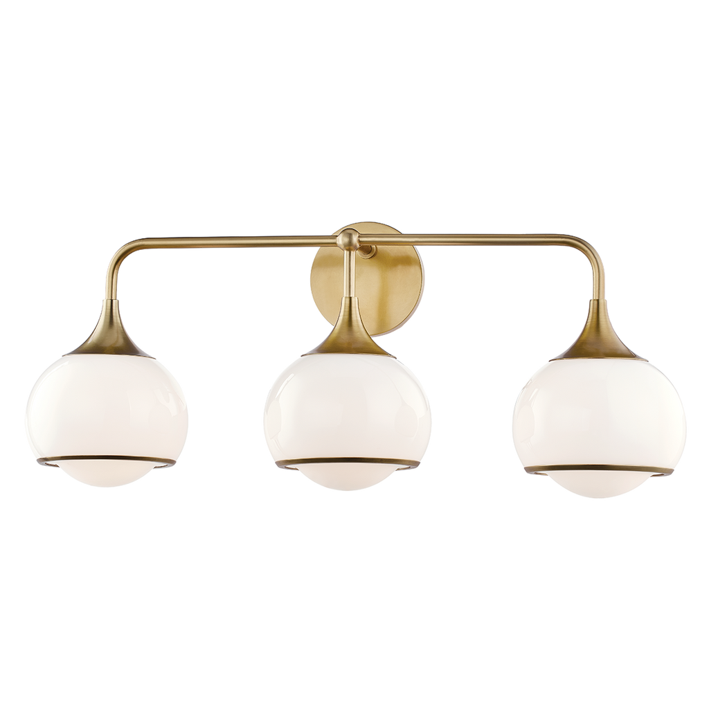 Reese Wall Sconce 26" - Aged Brass