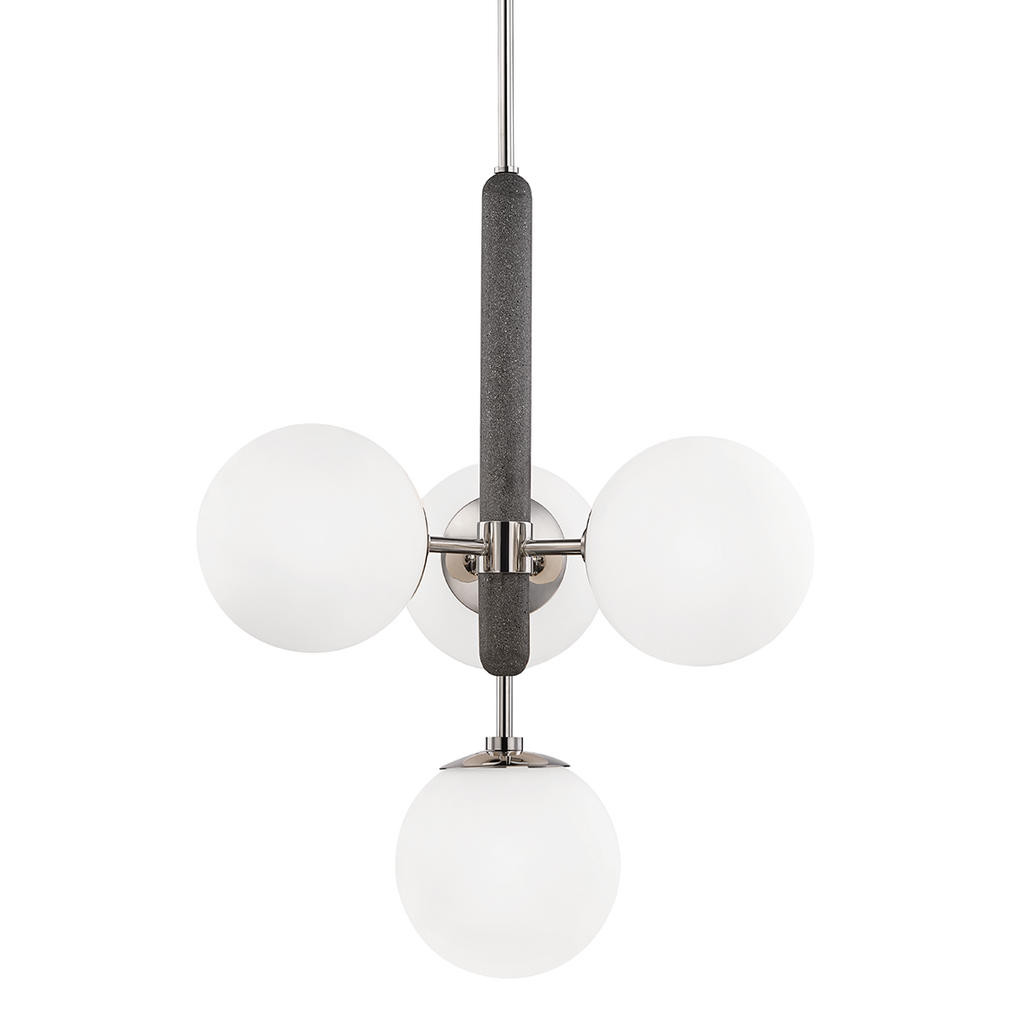 Brielle Pendant 25" - Polished Nickel