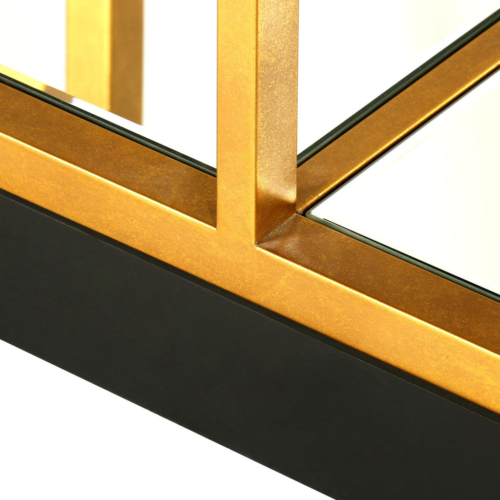 Haynes Etagere - Gold Leaf