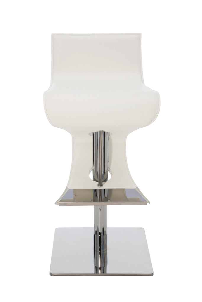 Portland Adjustable Stool - White