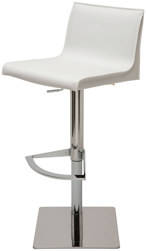 Colter Adjustable Stool - White