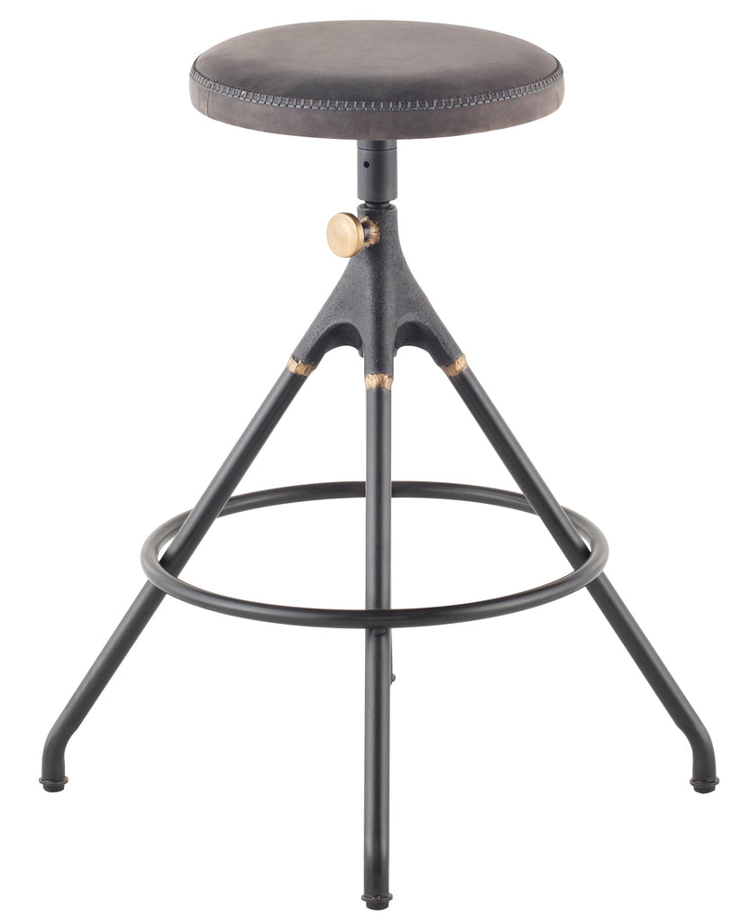 Akron Counter Stool - Storm Black, 22in