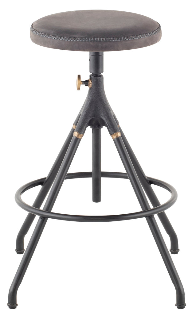 Akron Counter Stool - Storm Black, 22in