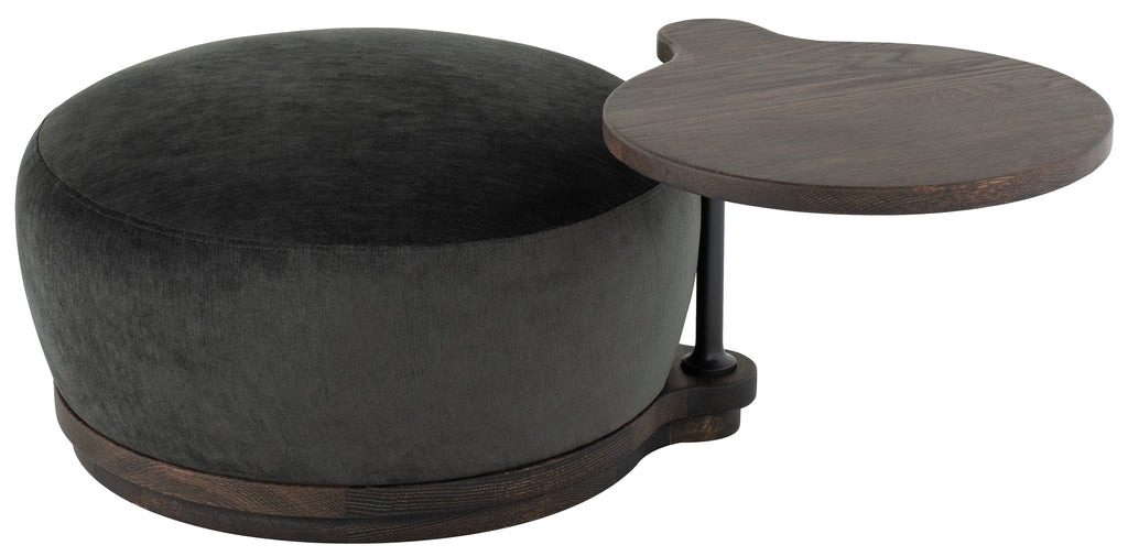 Orbit Ottoman Chair - Pewter