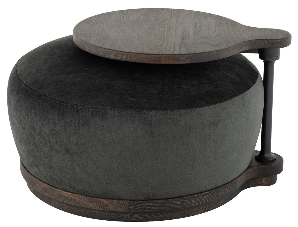 Orbit Ottoman Chair - Pewter