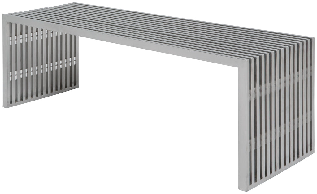 Amici Occasional Bench - Silver