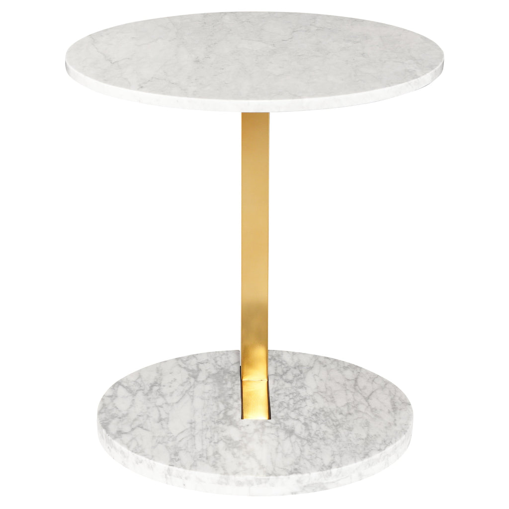 Lia Side Table - White