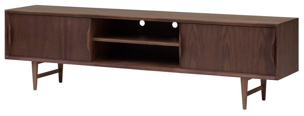 Elisabeth Media Unit Cabinet - Walnut, 78.8in