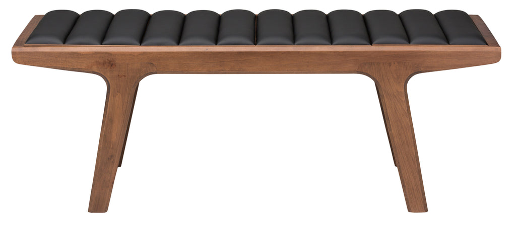 Lucien Occasional Bench - Black, 47.3in