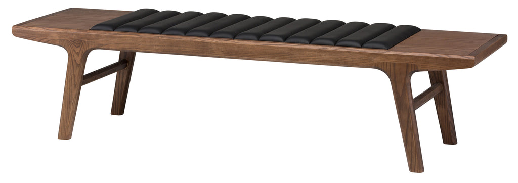 Lucien Occasional Bench - Black, 59in