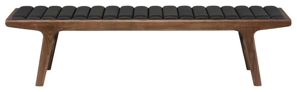 Lucien Occasional Bench - Black, 59in