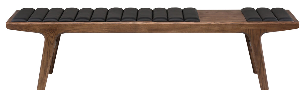 Lucien Occasional Bench - Black, 59in