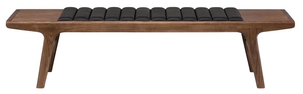 Lucien Occasional Bench - Black, 59in