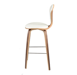 Satine Bar Stool - White