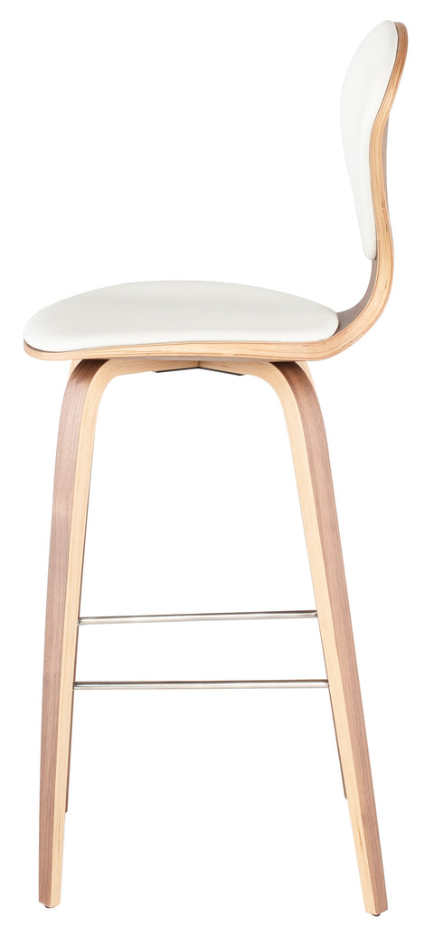 Satine Bar Stool - White