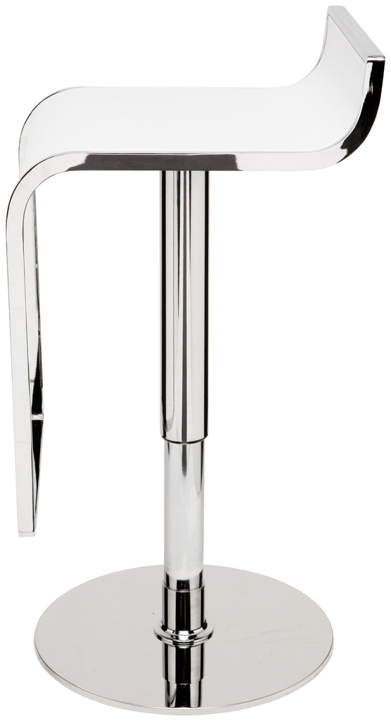 Alexander Adjustable Stool - White