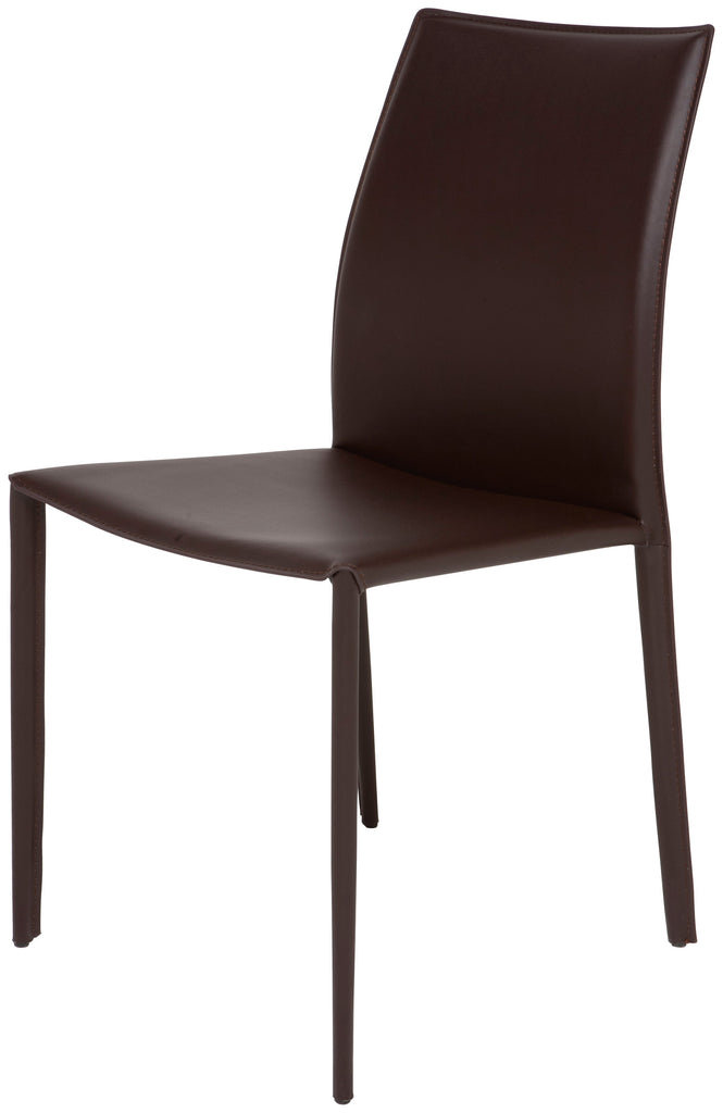 Sienna Dining Chair - Glossy Brown