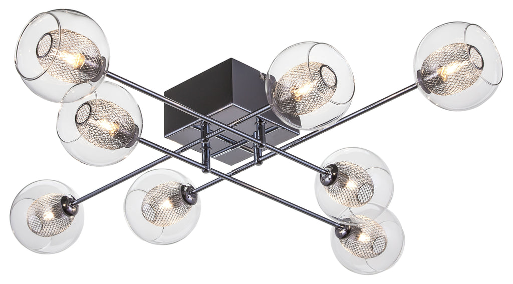 Estelle 8 Ceiling Lighting - Clear