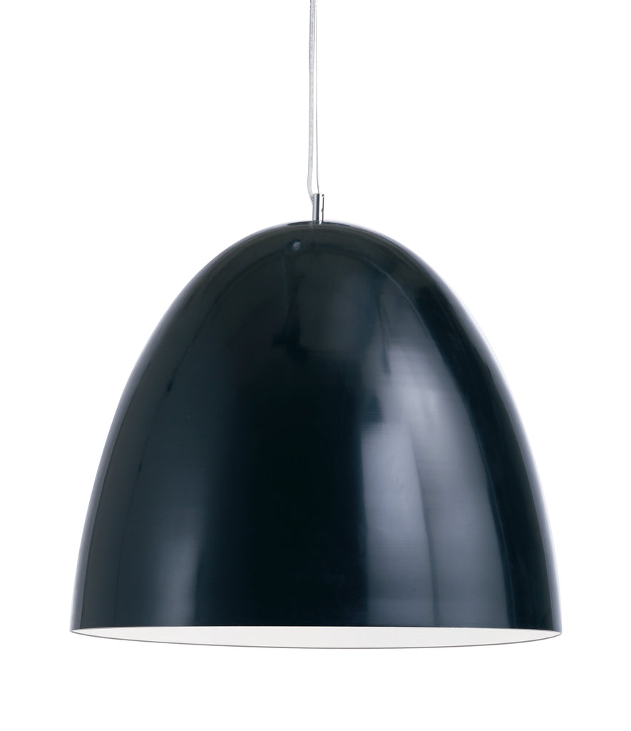 Dome Pendant Lighting - Black, 24in