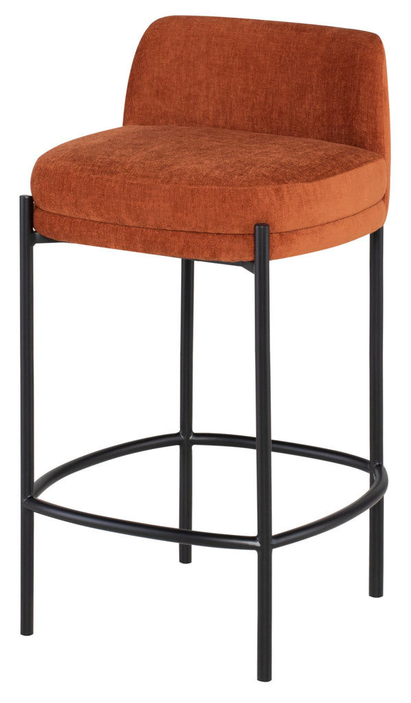 Inna Counter Stool - Terracotta, 33in