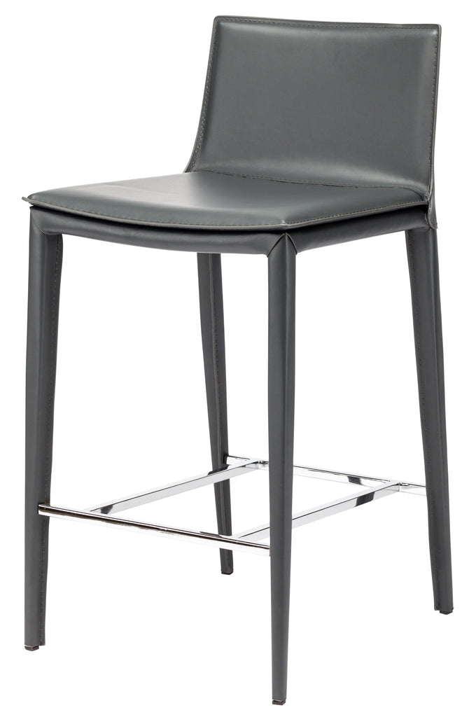 Palma Counter Stool - Dark Grey