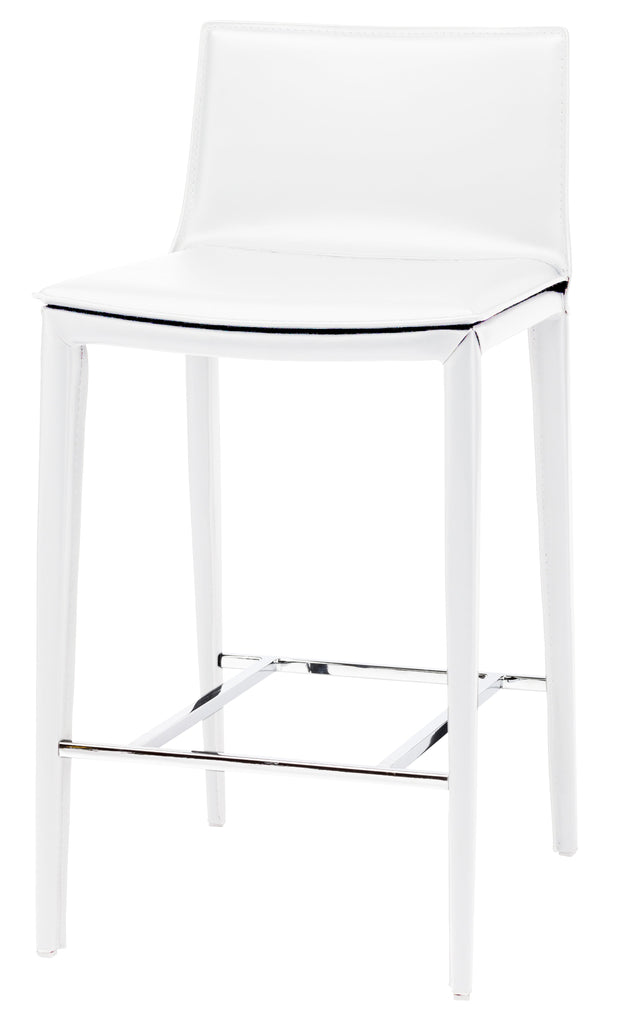 Palma Counter Stool - White