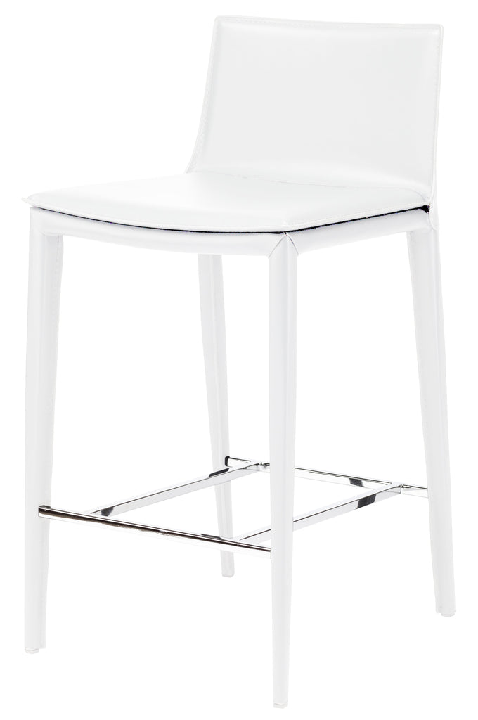 Palma Counter Stool - White