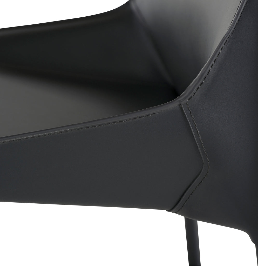 Delphine Dining Chair - Dark Grey, 22.8in