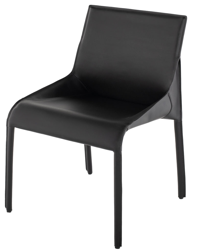 Delphine Dining Chair - Black, 22.8in