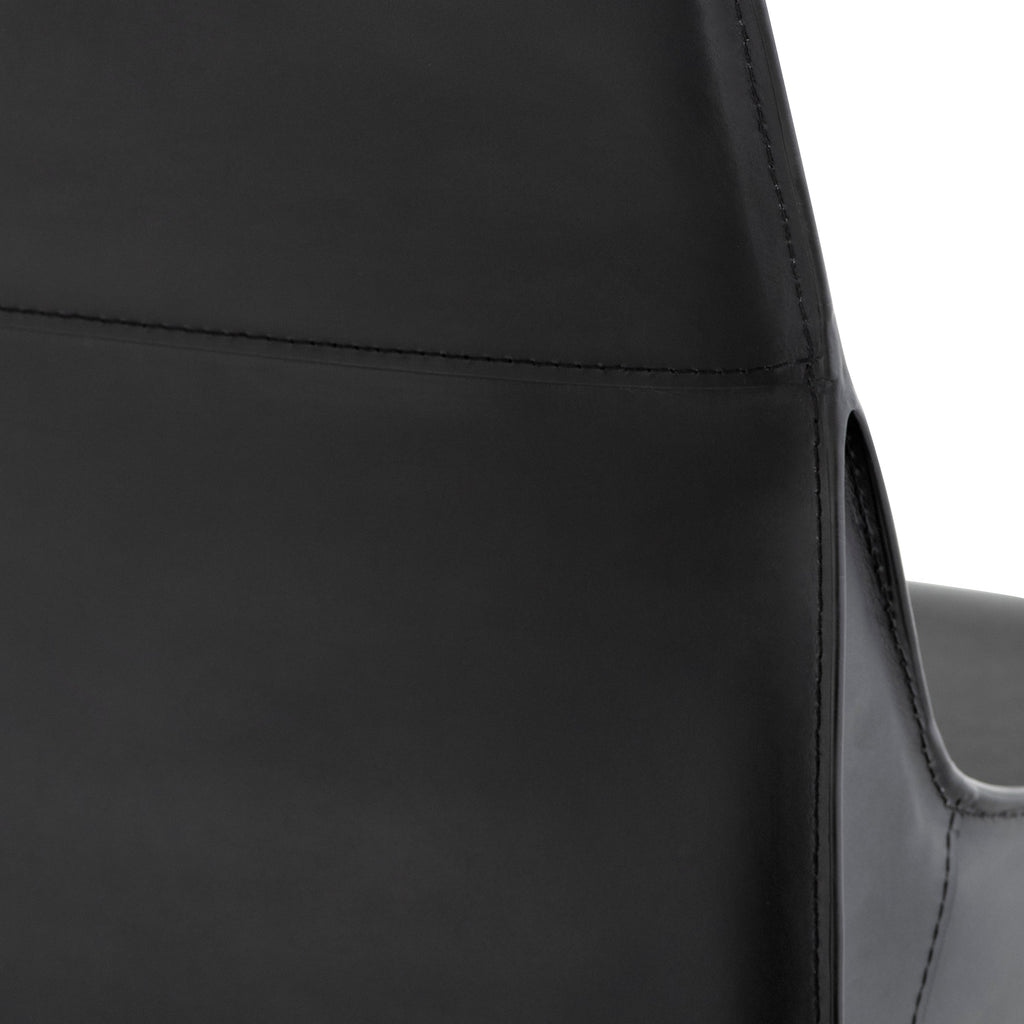 Delphine Dining Chair - Black, 22.8in