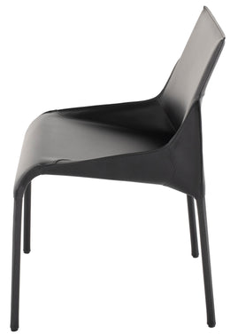 Delphine Dining Chair - Black, 22.8in