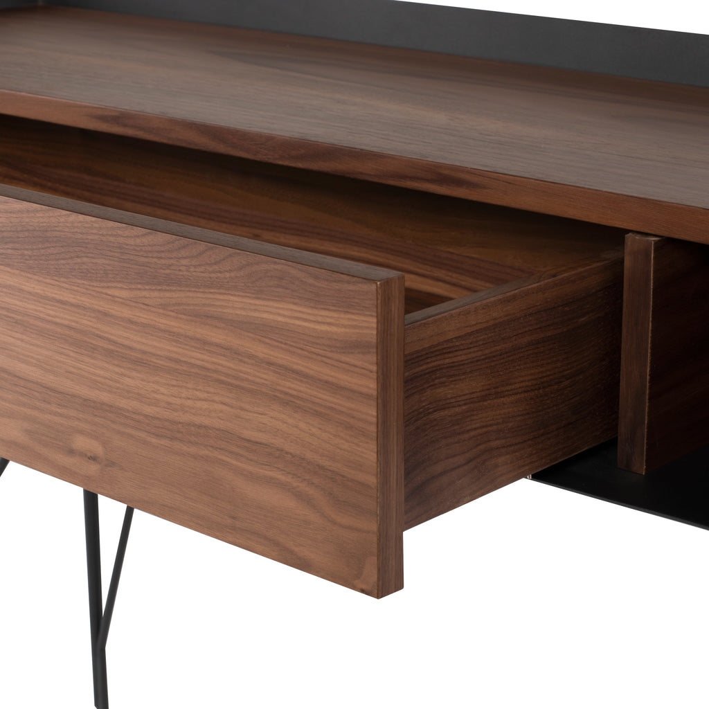 Noori Console Table - Walnut