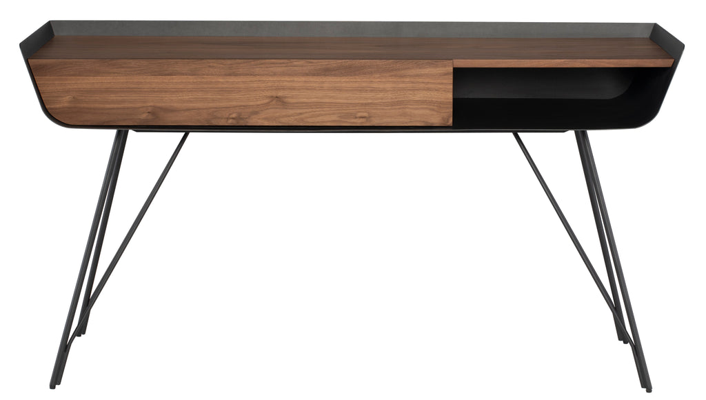 Noori Console Table - Walnut