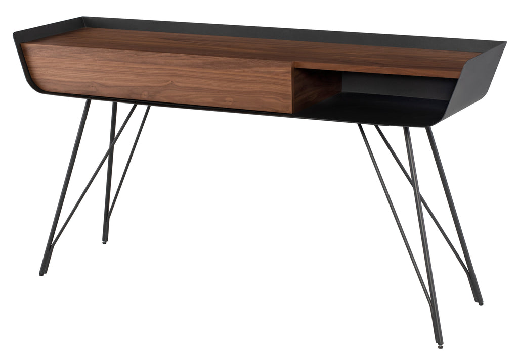 Noori Console Table - Walnut