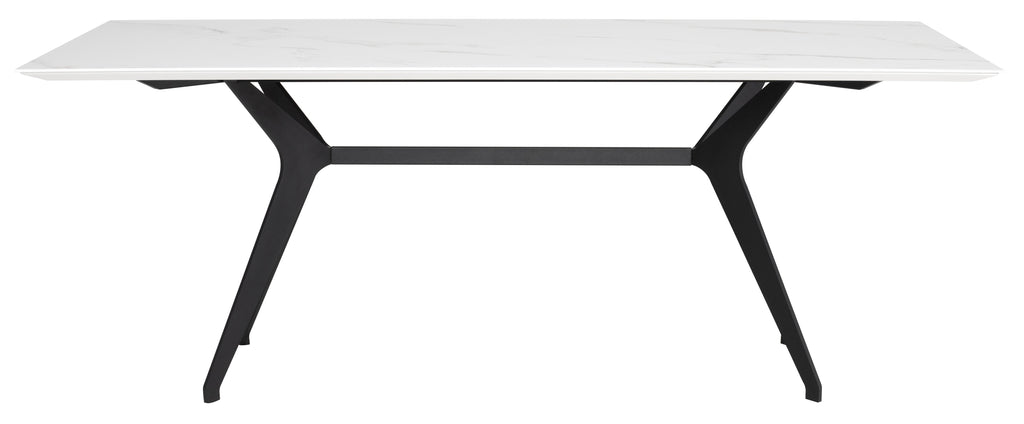 Daniele Dining Table - White, 78.8in