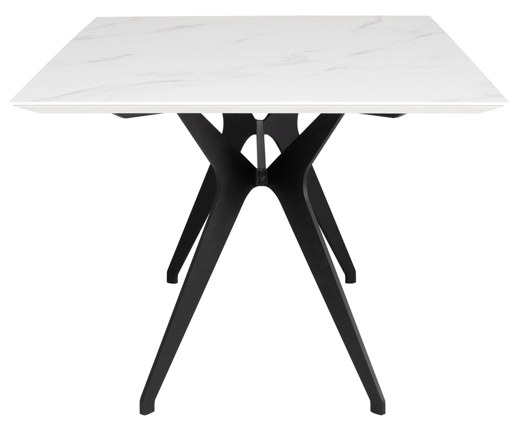 Daniele Dining Table - White, 78.8in