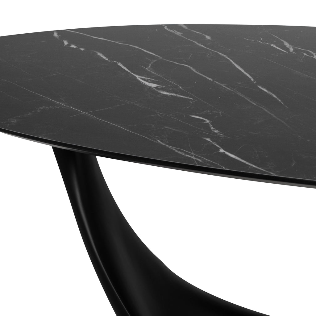 Montana Dining Table - Black, 78.8in