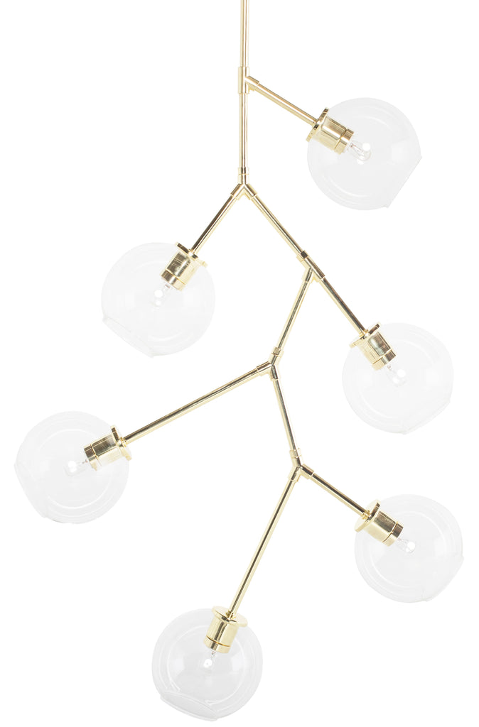 Atom 6 Pendant Lighting - Clear