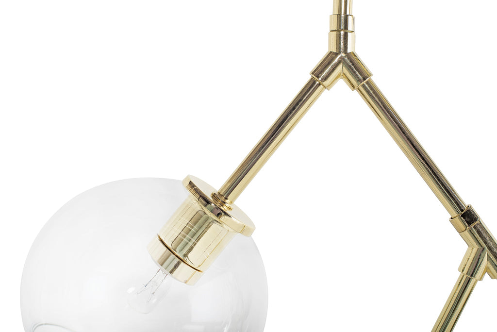 Atom 6 Pendant Lighting - Clear