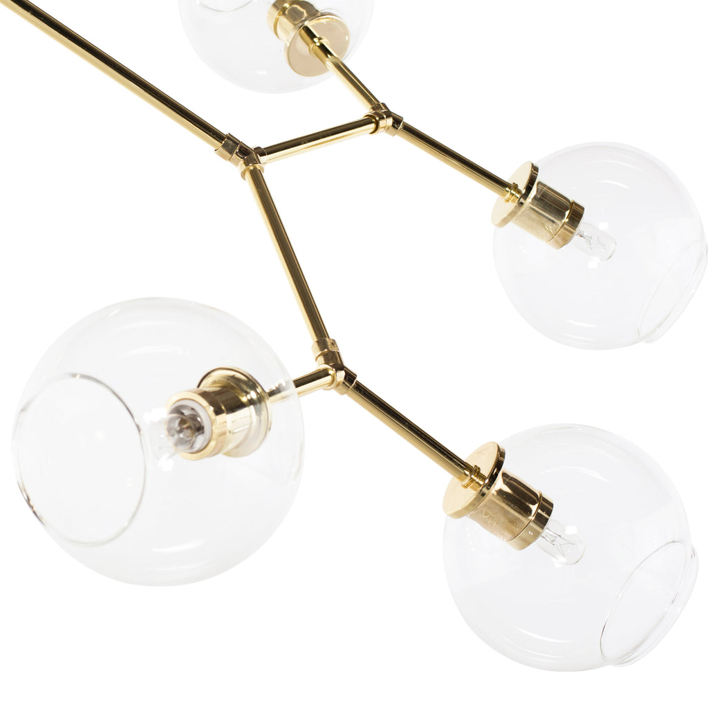 Atom 8 Pendant Lighting - Clear