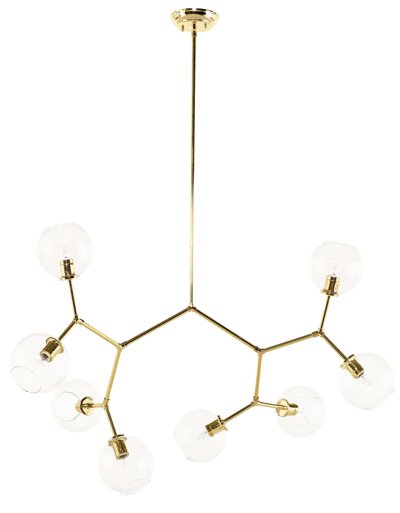 Atom 8 Pendant Lighting - Clear