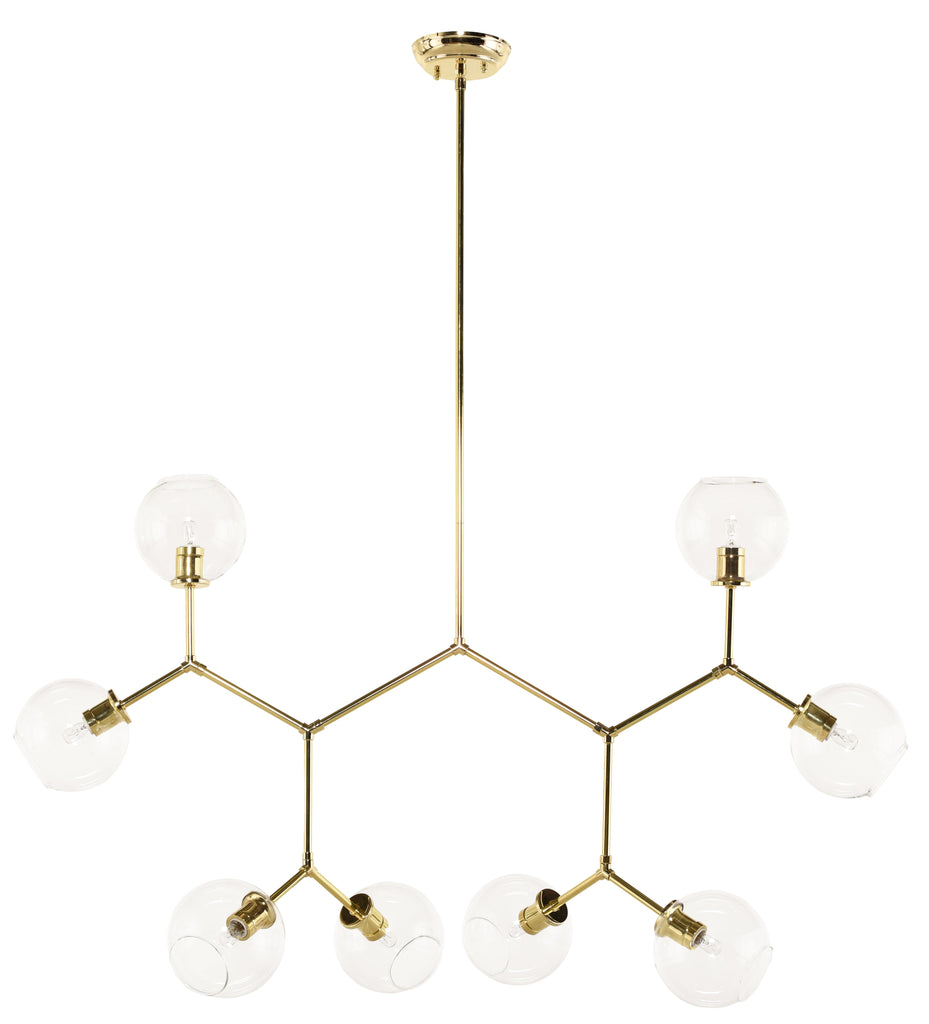 Atom 8 Pendant Lighting - Clear