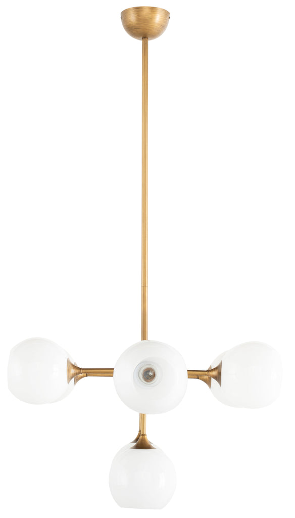 Niklas Pendant Lighting - White, 38.3in