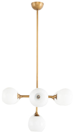 Niklas Pendant Lighting - White, 38.3in