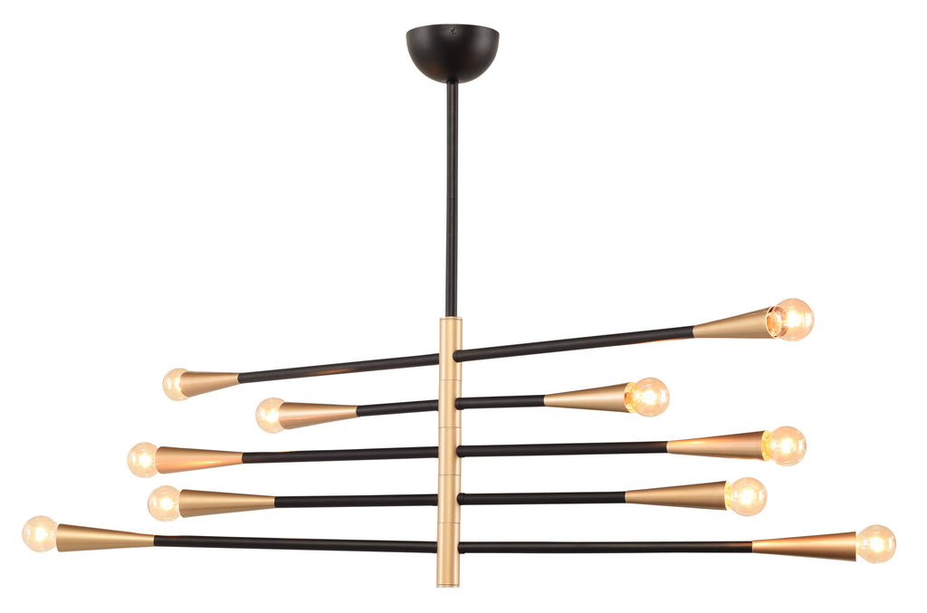 Orion 5 Pendant Lighting - Black