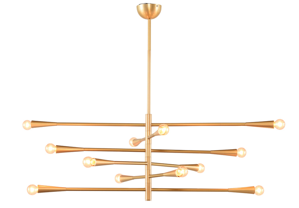 Dahlia Pendant Lighting - Gold