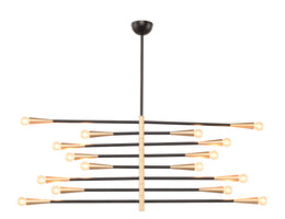 Orion 8 Pendant Lighting - Black