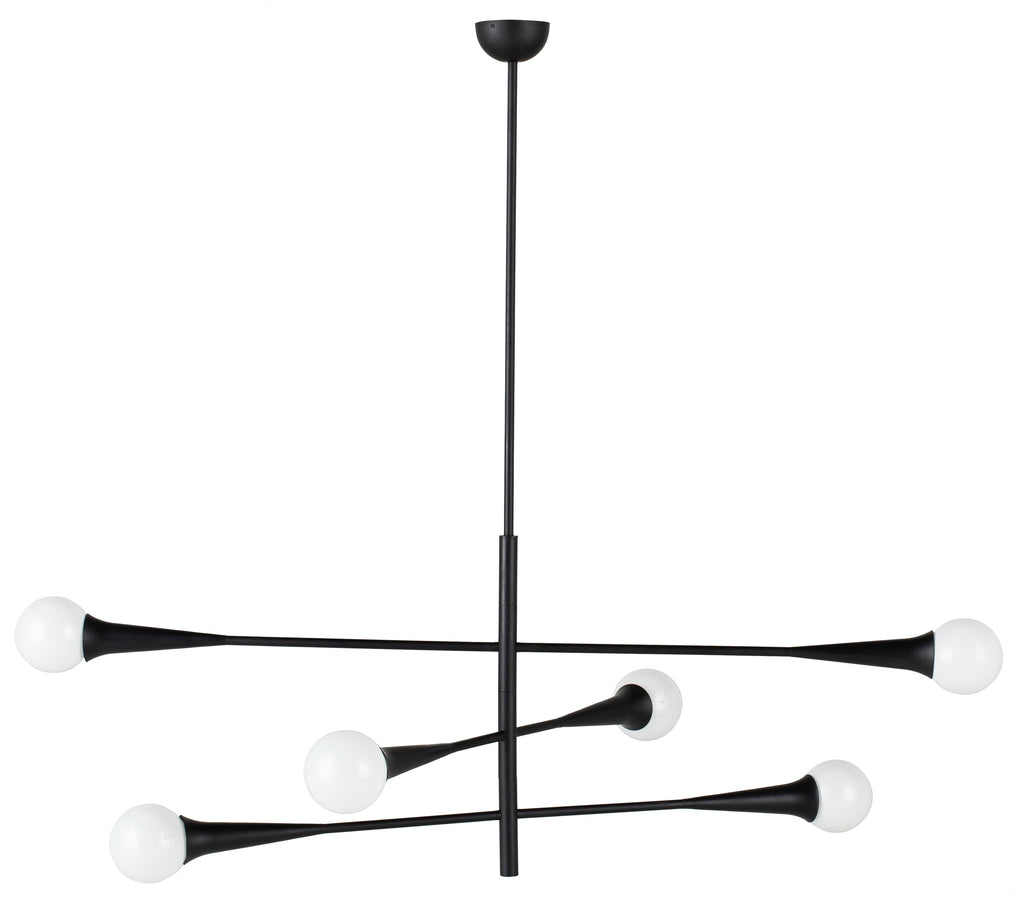 Orion 3 Pendant Lighting - Black