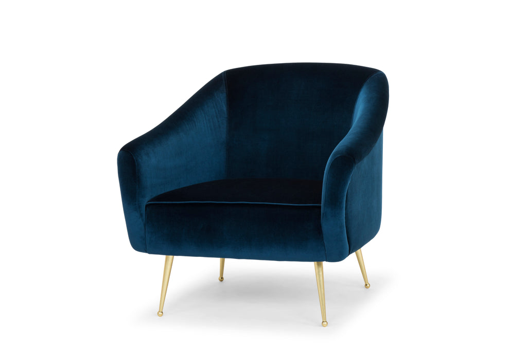 Lucie Occasional Chair - Midnight Blue