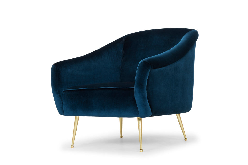 Lucie Occasional Chair - Midnight Blue